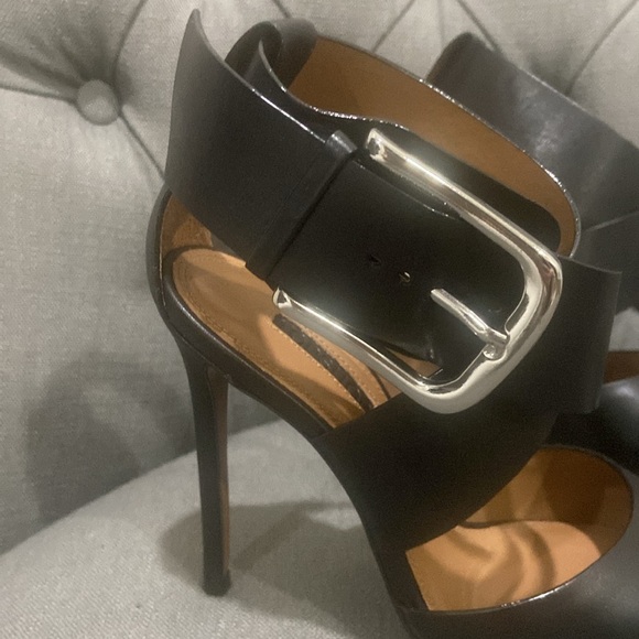 Topshop leather buckle heels - Picture 6 of 6